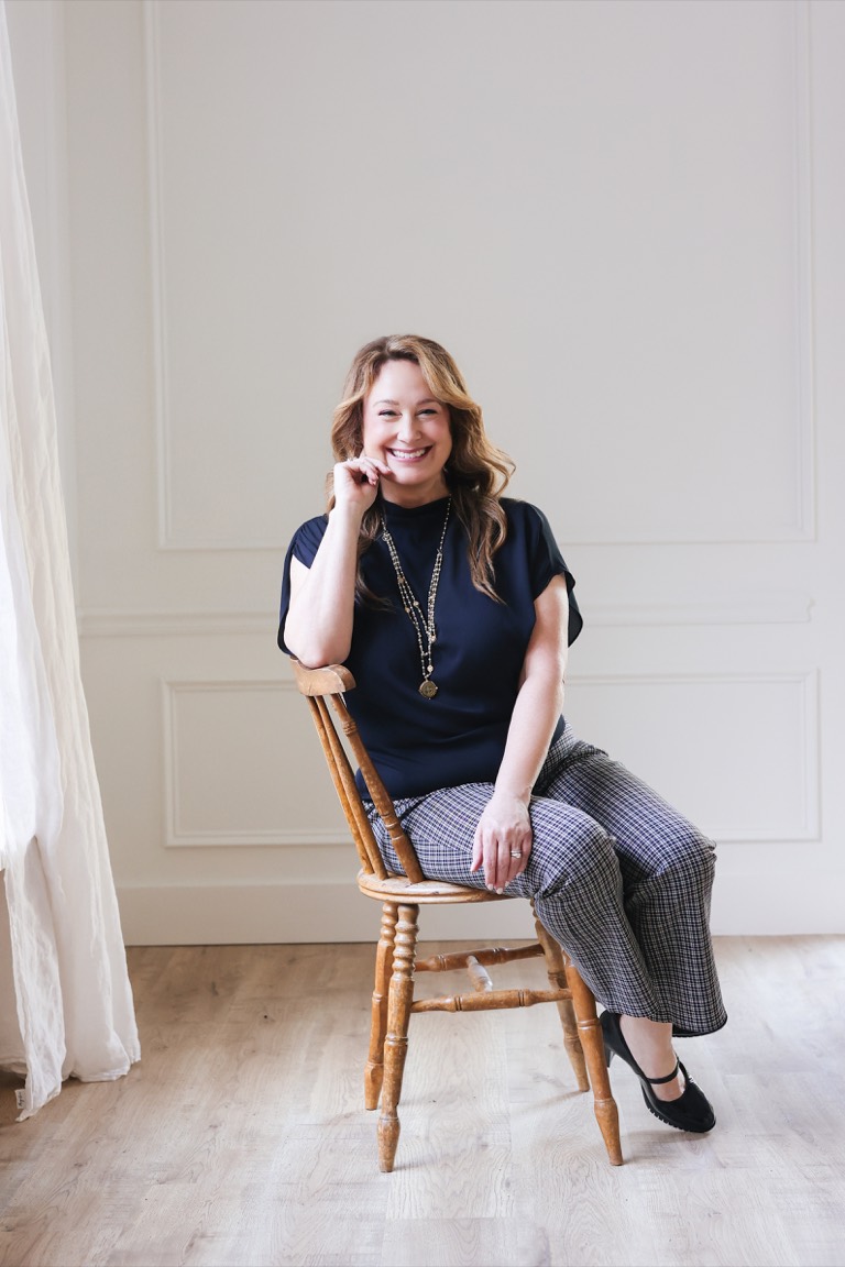 Heather Graffagnino seated portrait